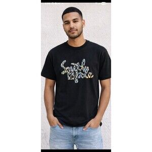 NWOT South Pole Authentic Collection Men’s T-Shirt Small – Black Holographic TEE